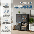 Albedion™ HavenStack 8-Drawer Fabric Storage Chest
