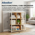 Albedion™ HavenGrid 5-Tier Cube Organizer Shelf